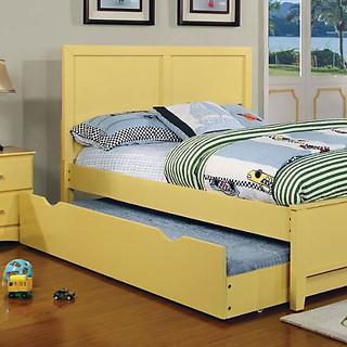 Furniture of America Prismo Bed Yellow