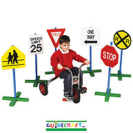 Guidecraft Drivetime Signs Set of 6