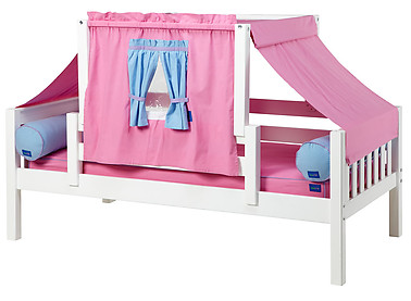 Maxtrix YO 28 Daybed with Back and Front Safety Rails and Top Tent