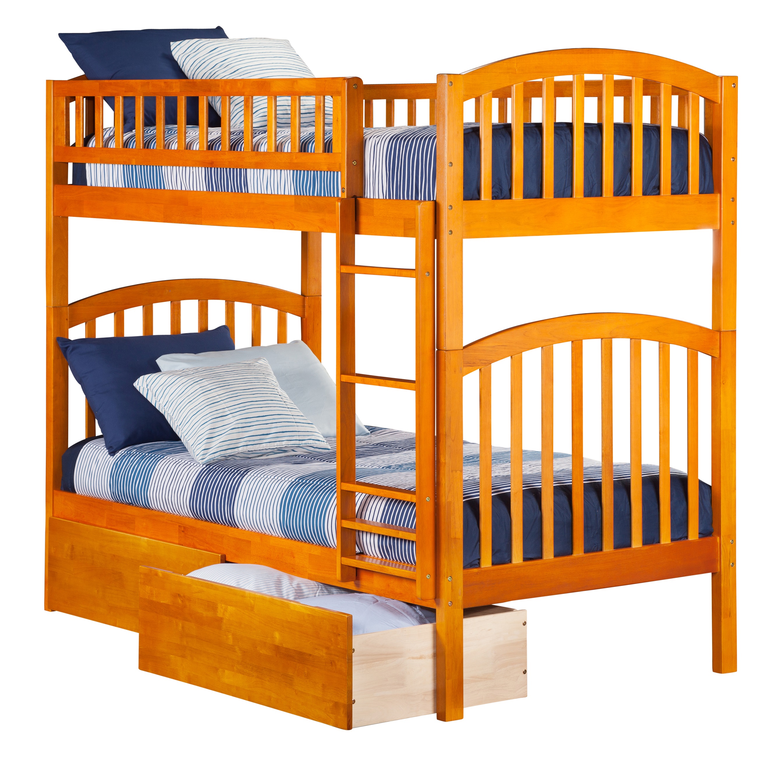 Atlantic Furniture Richland Bunk Bed Twin over Twin