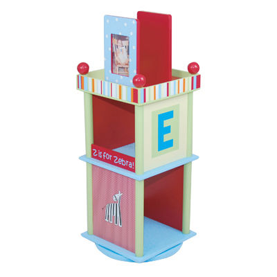 Alphabet Soup Revolving Bookcase