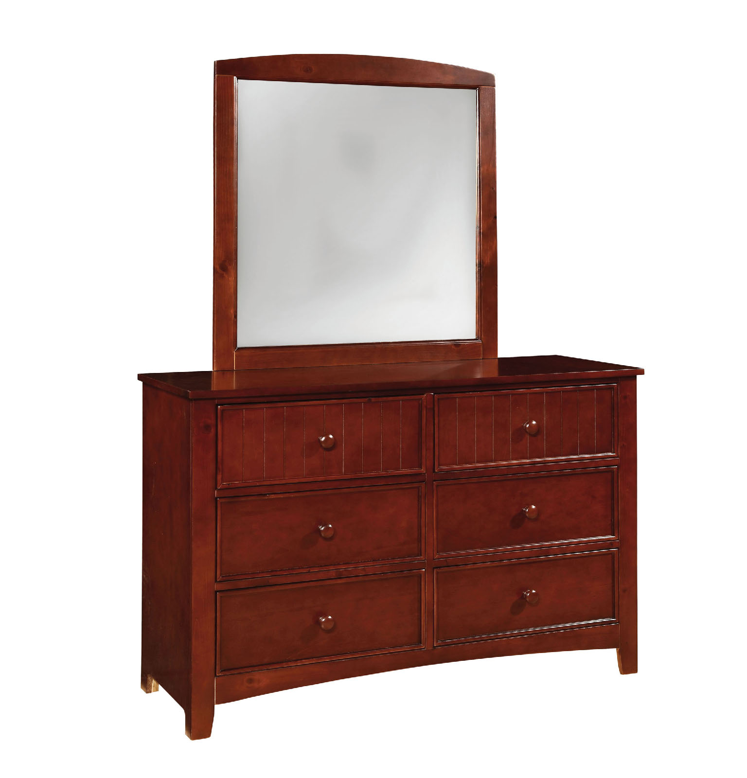 Furniture of America Omnus Dresser Cherry