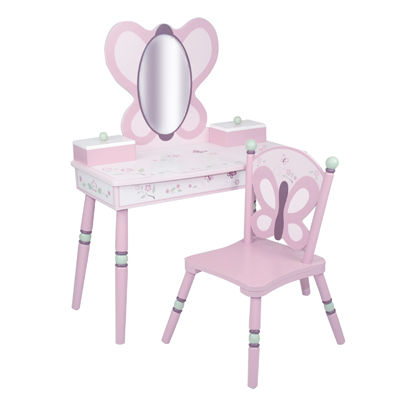 Sugar Plum Vanity Table & Chair Set