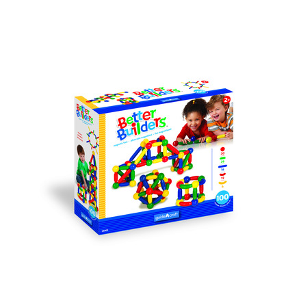 Guidecraft Better Builders 100 Piece Set