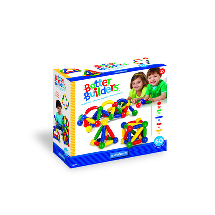 Guidecraft Better Builders 60 Piece Set