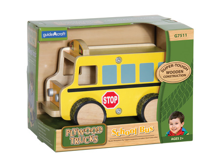Guidecraft Plywood School Bus